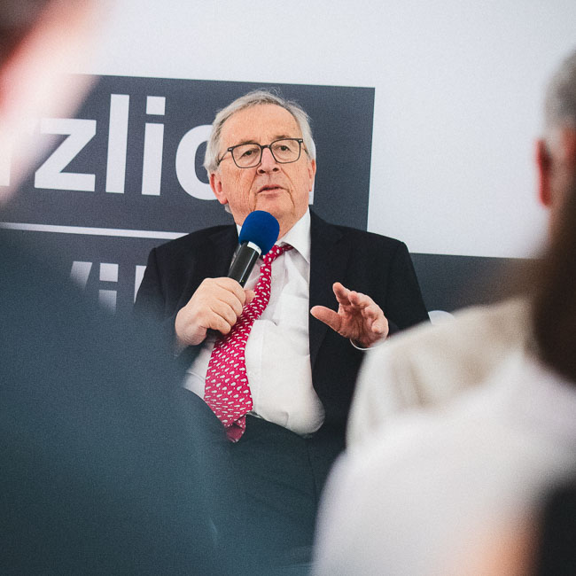 Jean-Claude Juncker in Dortmund