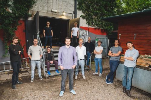 Gruppenbild-Tentett Probe Stadtgarten