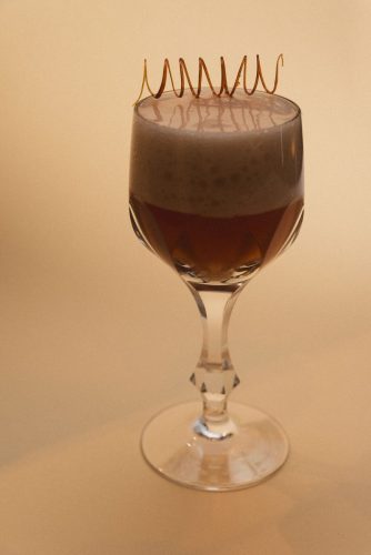 Oolongtee mit Birne & Mandelespuma