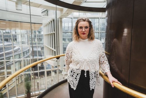 Lena Zingsheim-Zobel im Landtag Düsseldorf-Mood