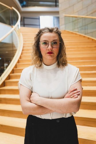 Lena Zingsheim-Zobel im Landtag Düsseldorf-Mood
