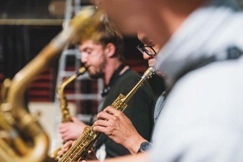 Tentett Probe Stadtgarten