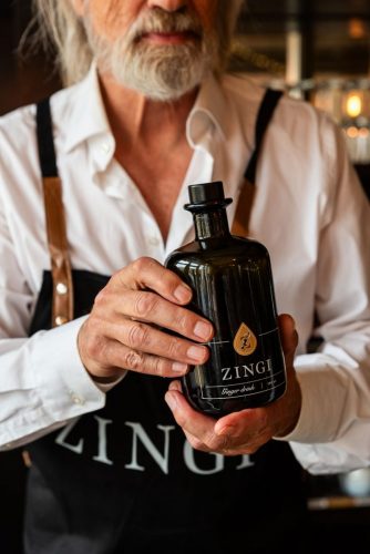 Pingo Barkeeper mit Zingi